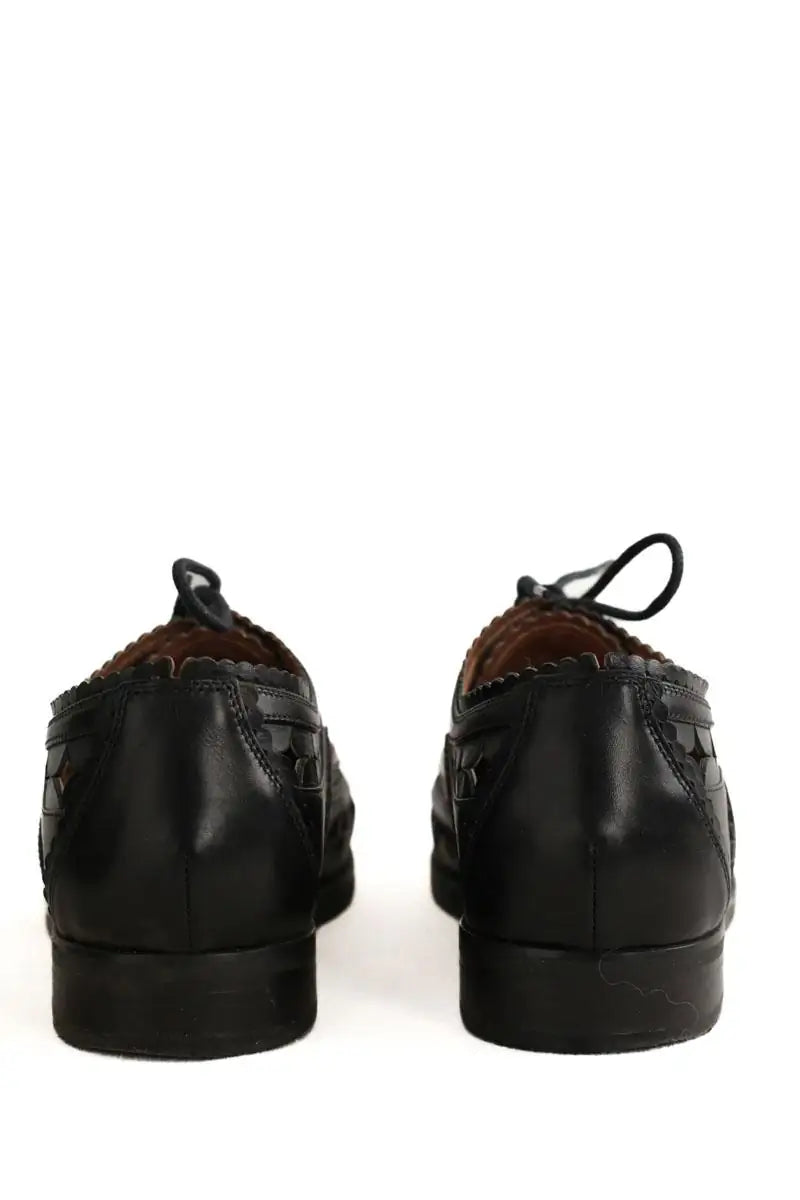 Mocassins Alaïa Noir en Cuir