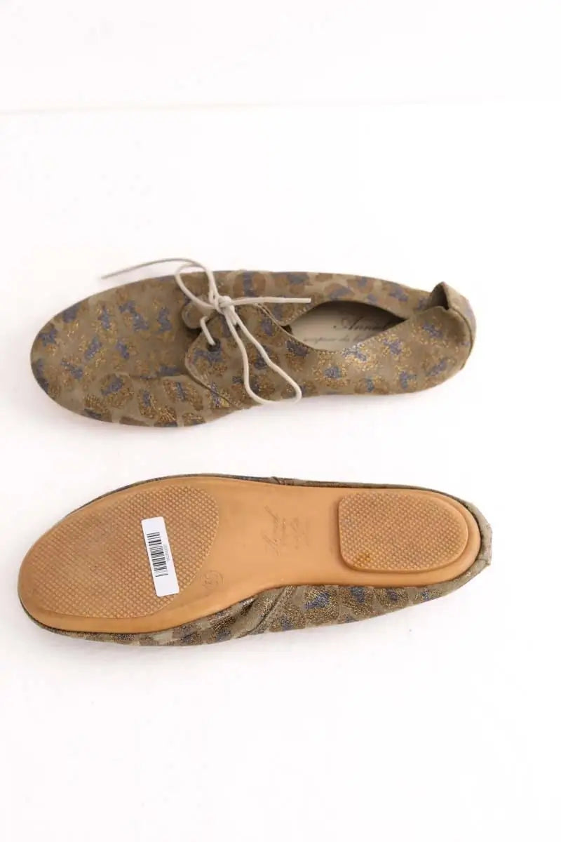 Mocassins Anniel Beige en Tissu