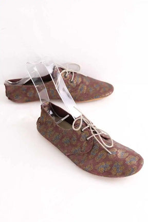 Mocassins Anniel Violet en Tissu