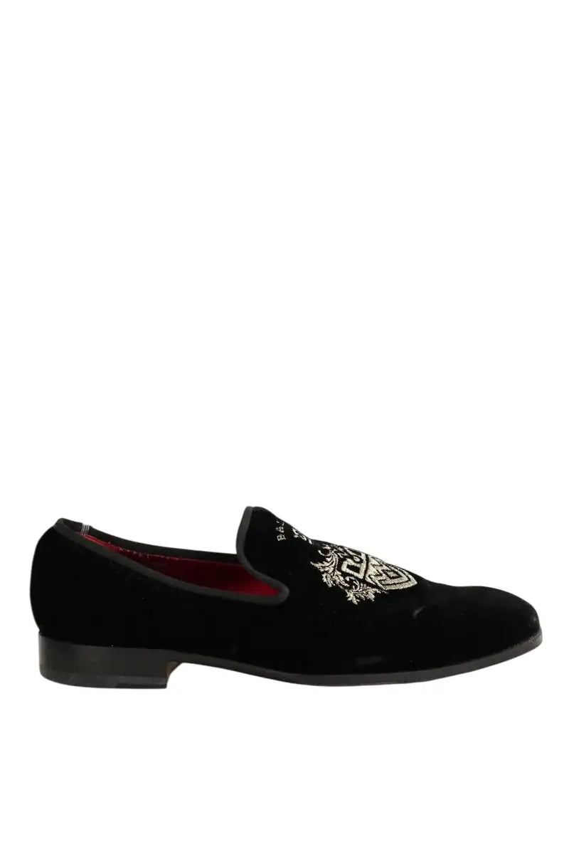 Mocassins Bally Noir en Velours, taille 42 - Seconde Main