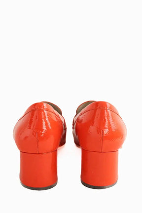 Mocassins Boden Orange en Cuir
