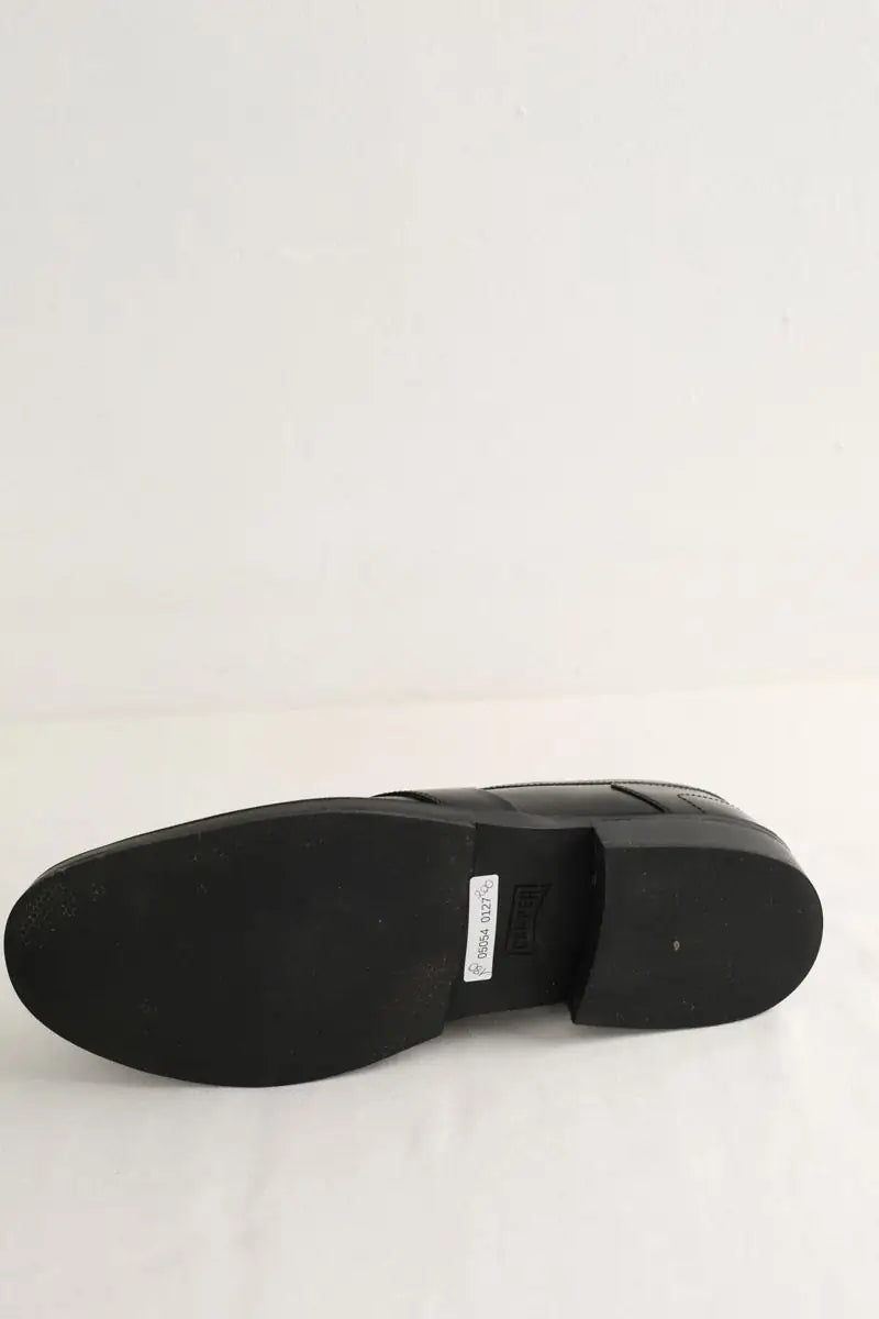 Mocassins Camper Noir en Cuir