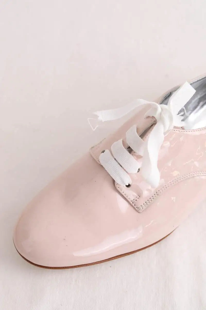 Mocassins Carel Rose en Cuir verni
