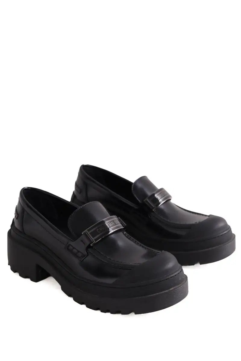 Mocassins Dior Dior Code Noir en Cuir
