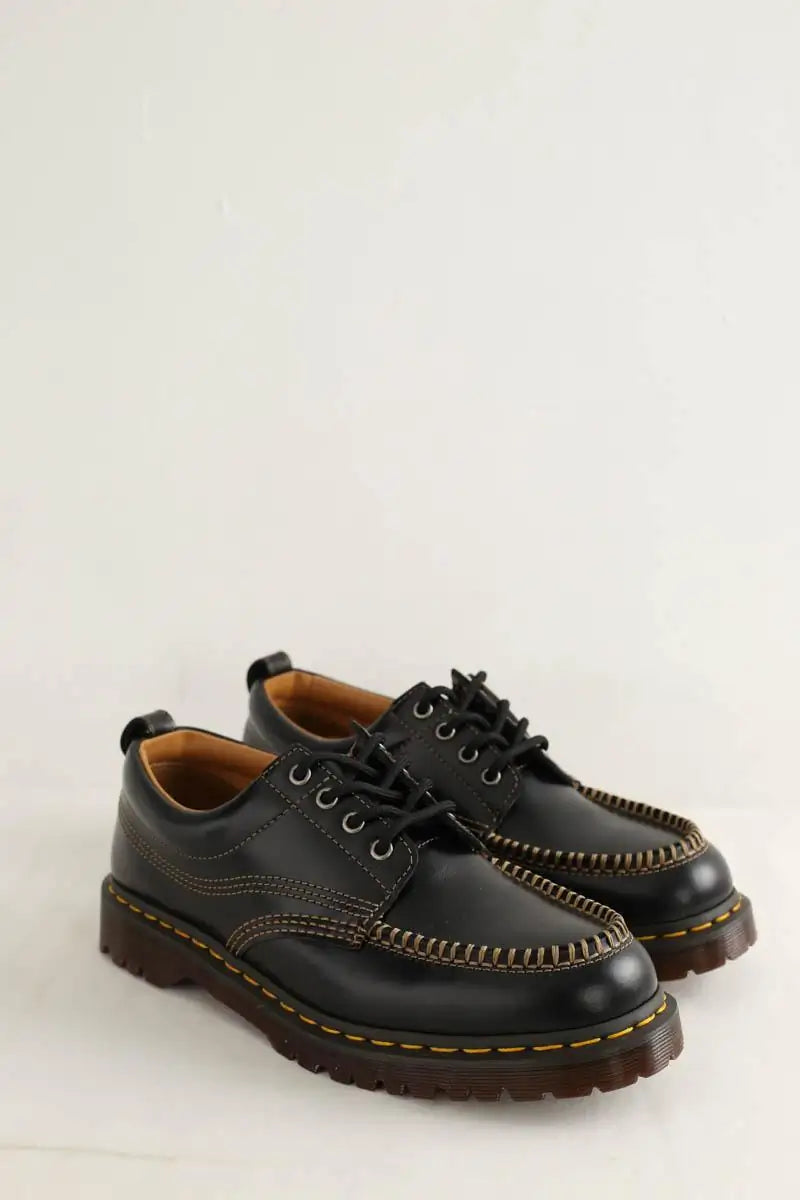 Mocassins Dr. Martens Lowell Noir en Cuir