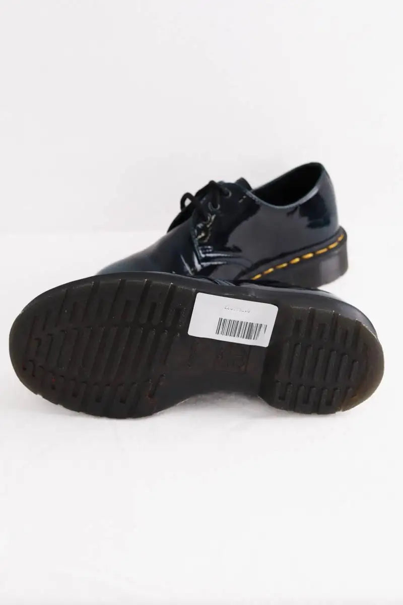 Mocassins Dr. Martens Vert en Cuir verni