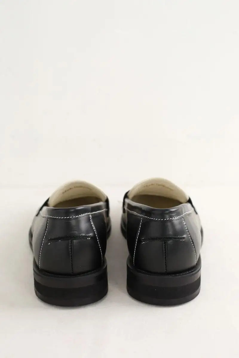 Mocassins Duke + Dexter Noir en Cuir