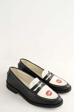 Mocassins Duke + Dexter Noir en Cuir