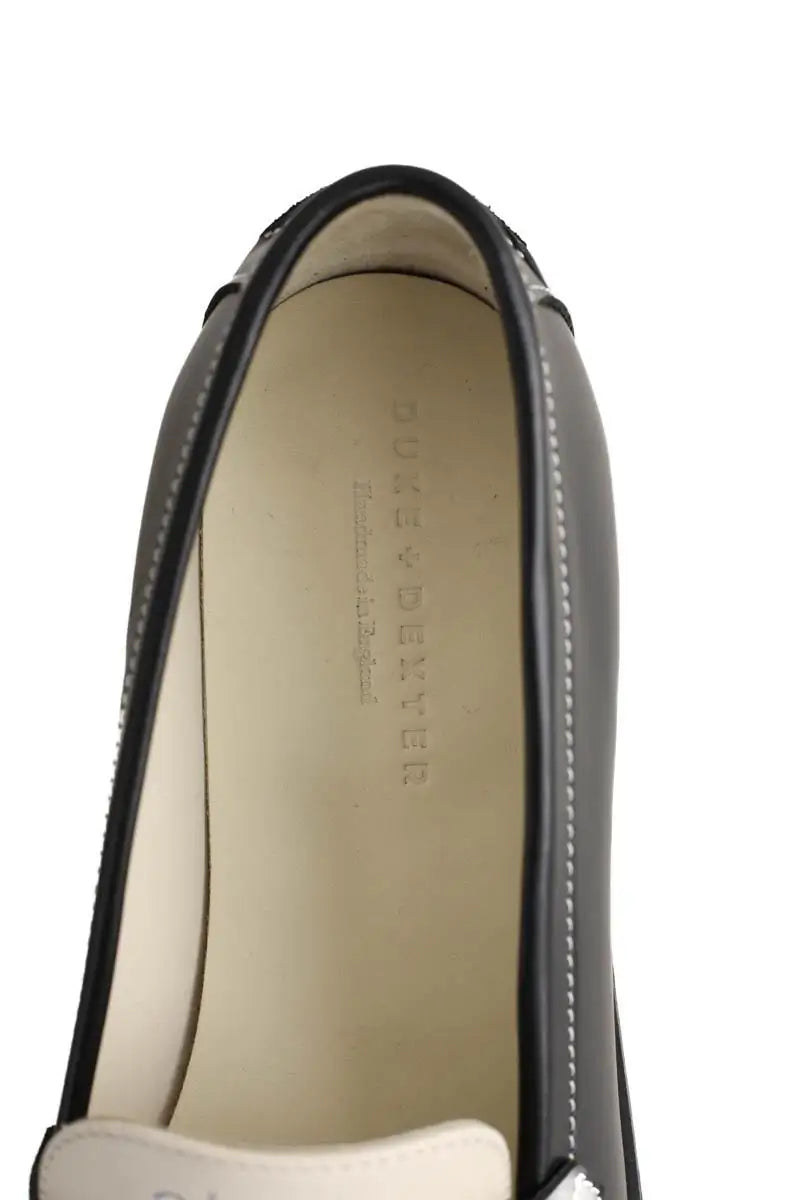Mocassins Duke + Dexter Noir en Cuir