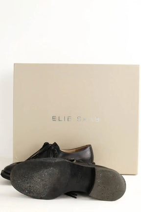 Mocassins Elie Saab Noir en Cuir