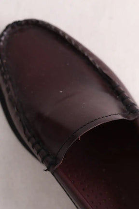 Mocassins GH Bass Bordeaux en Cuir