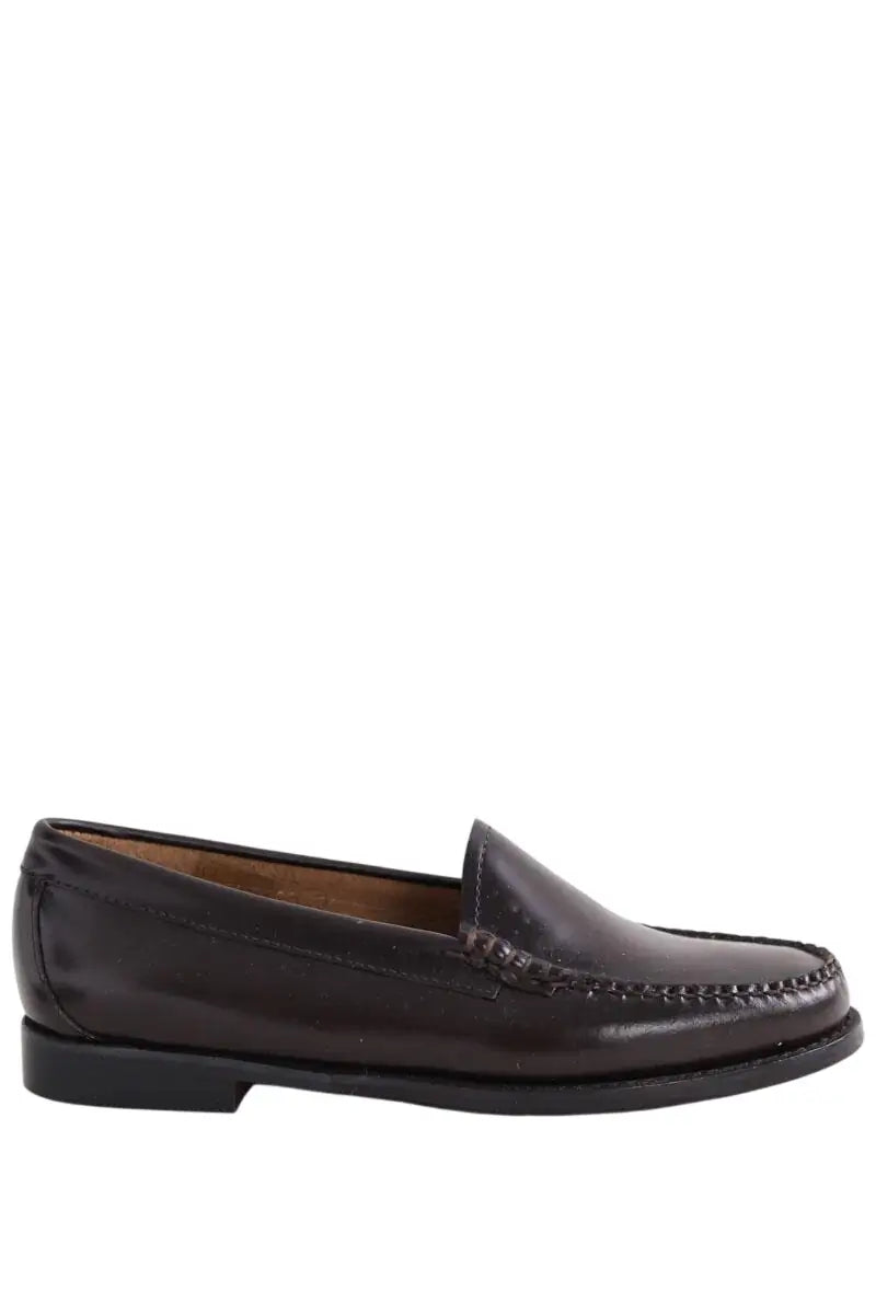 Mocassins GH Bass Marron en Cuir, taille 39 - Seconde Main
