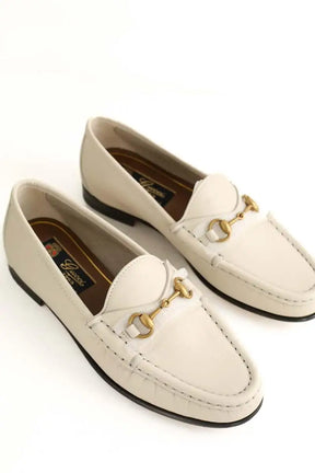 Mocassins Gucci Beige en Cuir