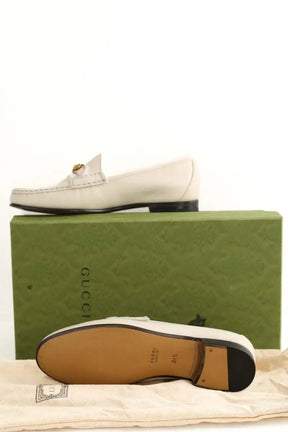 Mocassins Gucci Beige en Cuir