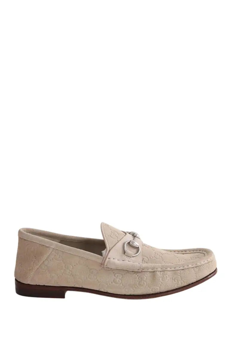 Mocassins Gucci Beige en Daim, taille 39 - Seconde Main