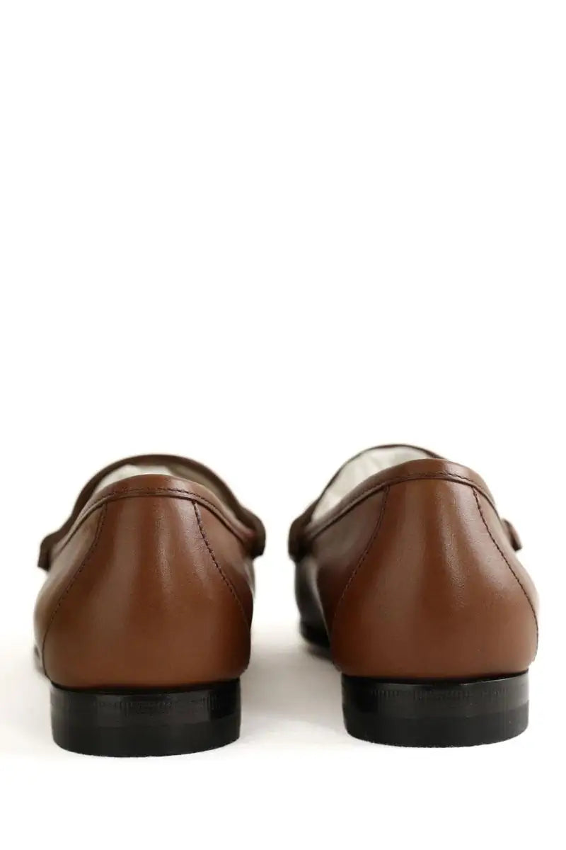 Mocassins Gucci Marron en Cuir