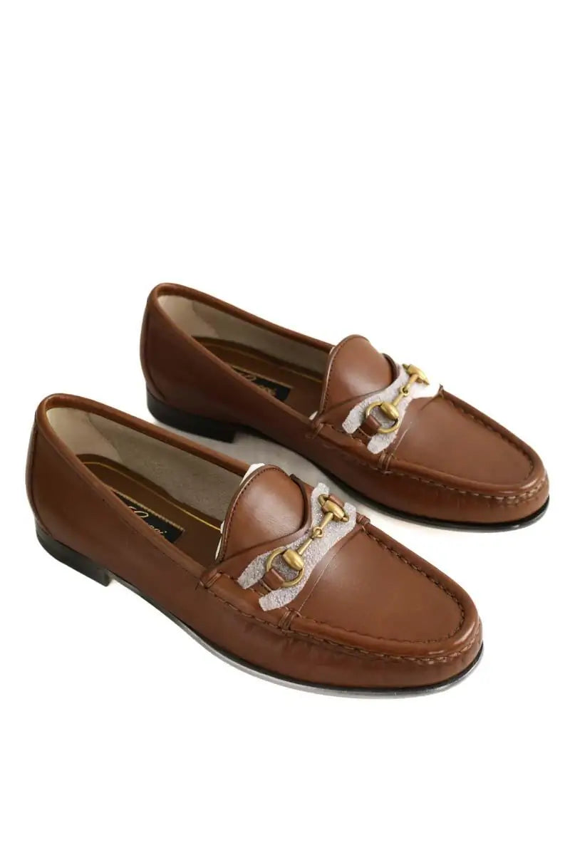 Mocassins Gucci Marron en Cuir