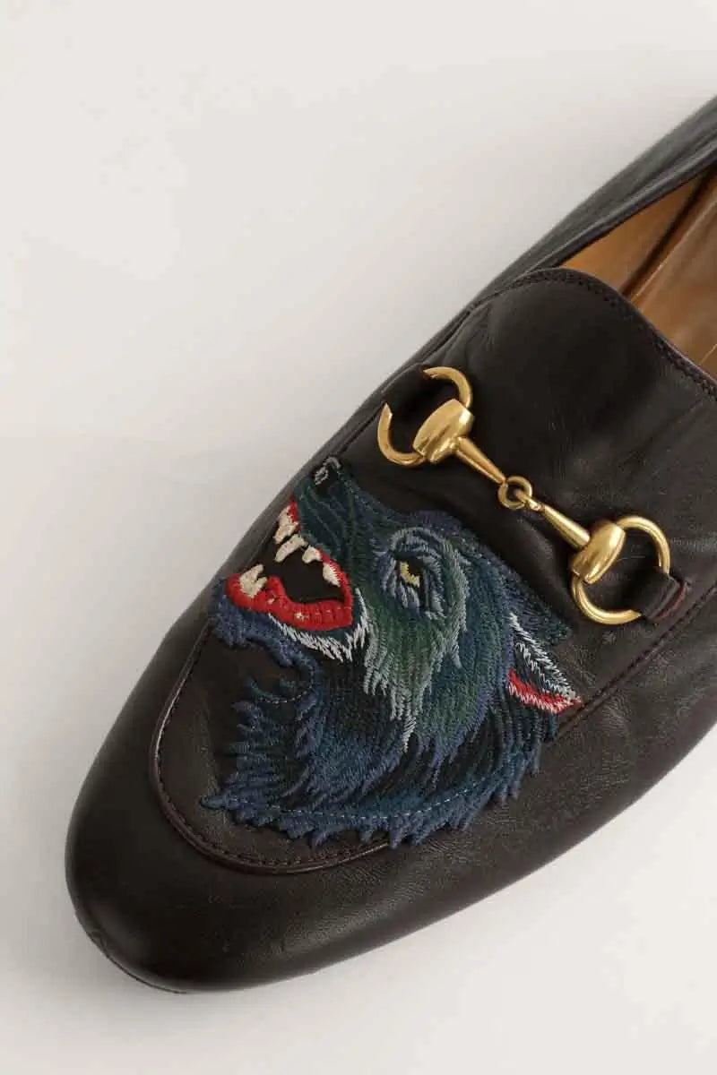 Mocassins Gucci Marron en Cuir