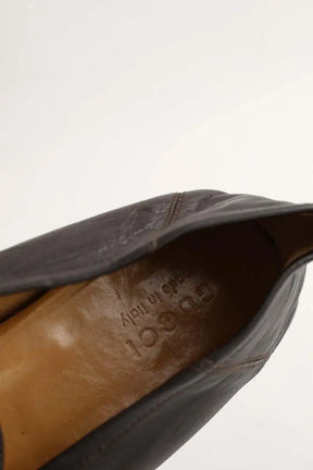 Mocassins Gucci Marron en Cuir