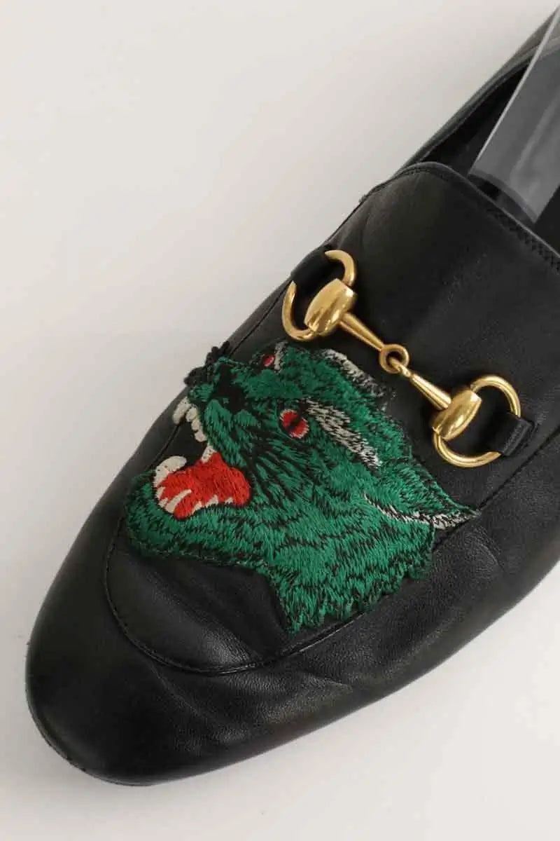 Mocassins Gucci Noir en Cuir