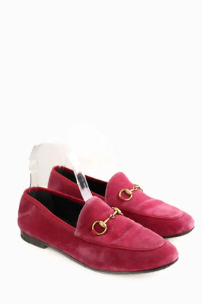 Mocassins Gucci Rose en Cuir