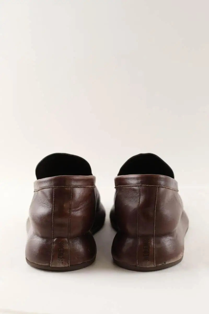 Mocassins Jacquemus Marron en Cuir
