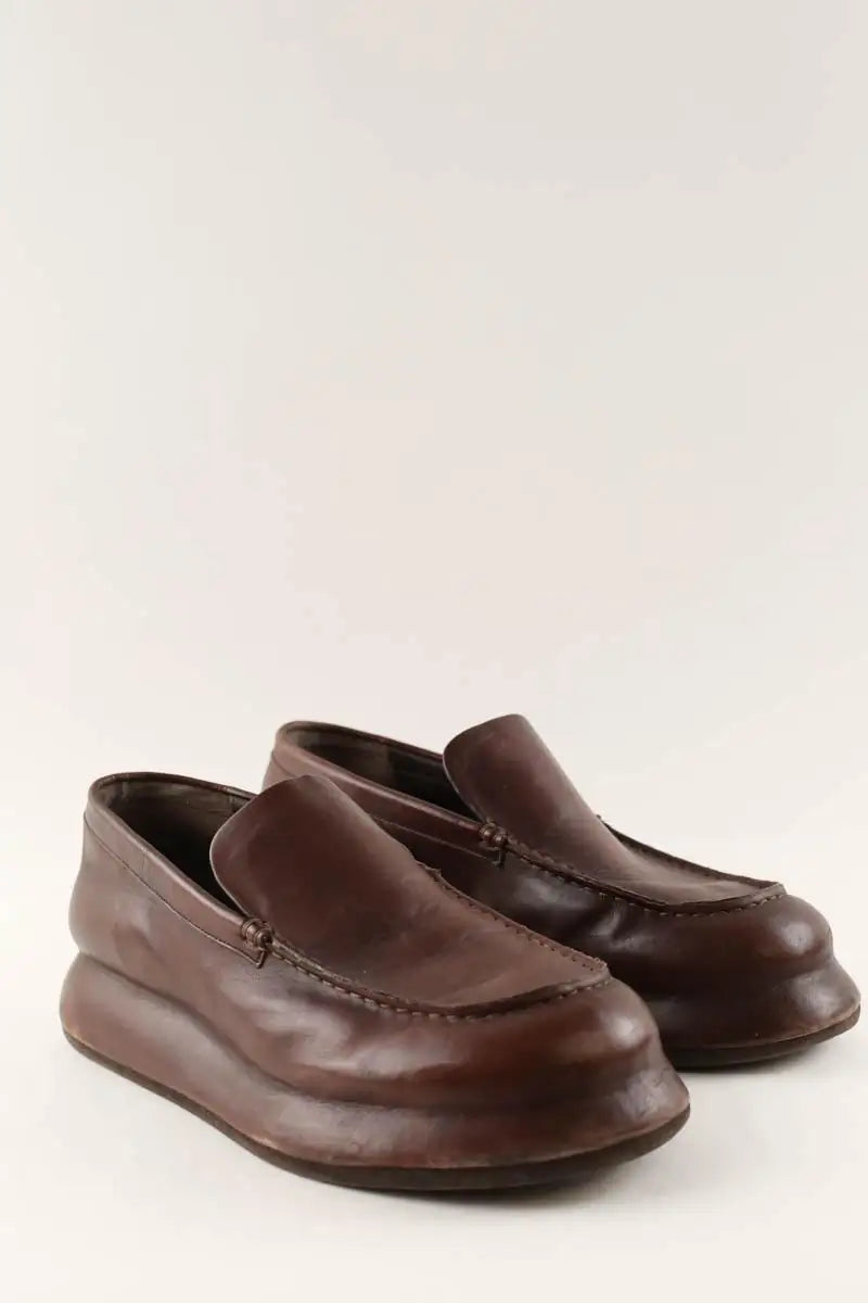 Mocassins Jacquemus Marron en Cuir