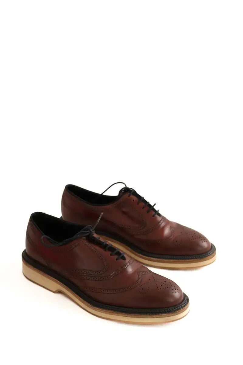 Mocassins JM Weston Marron en Cuir