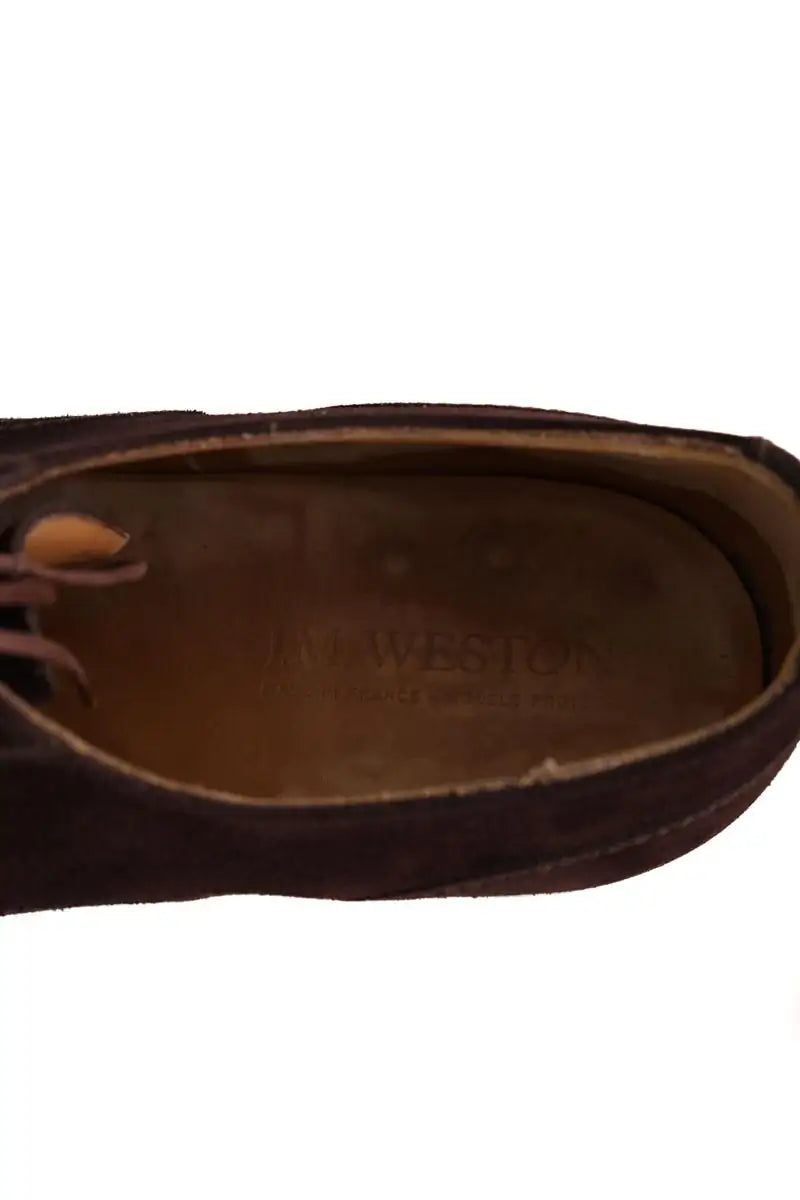 Mocassins JM Weston Marron en Daim