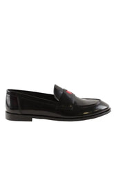 Mocassins Jonak Cœur Noir en Cuir, taille 39 - Seconde Main