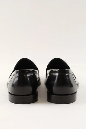 Mocassins Jonak Cœur Noir en Cuir