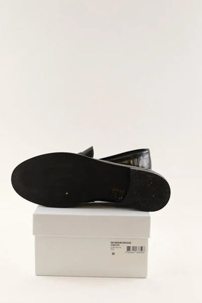 Mocassins Jonak Cœur Noir en Cuir