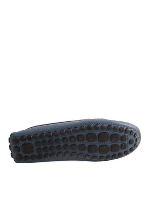 Mocassins Louis Vuitton Bleu en Cuir