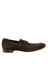 Mocassins Louis Vuitton Marron en Daim, taille 42 - Seconde Main
