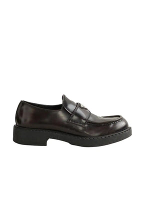 Mocassins Prada Marron en Cuir, taille 43 - Seconde Main