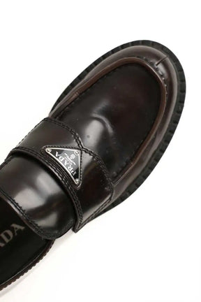Mocassins Prada Marron en Cuir