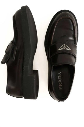 Mocassins Prada Marron en Cuir