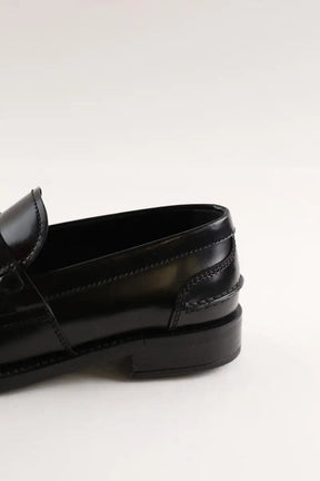 Mocassins Prada Noir en Cuir