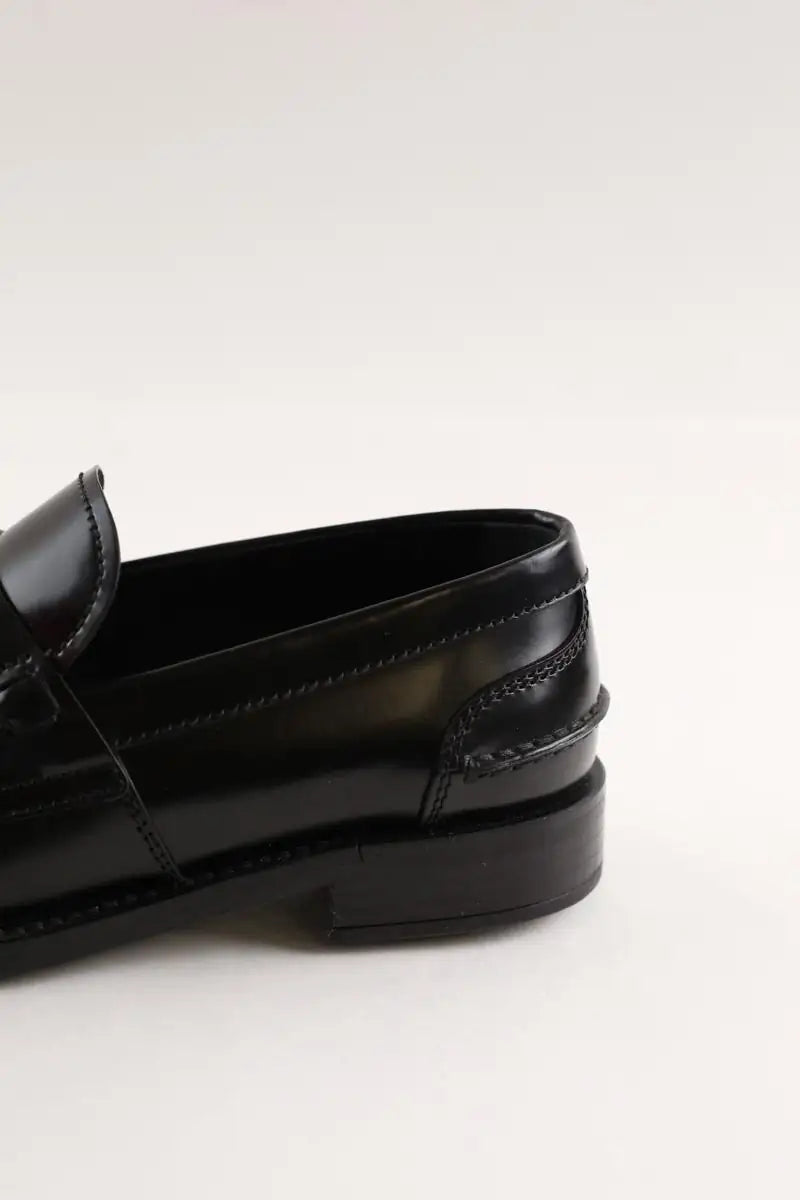 Mocassins Prada Noir en Cuir