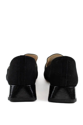 Mocassins Repetto Noir en Daim