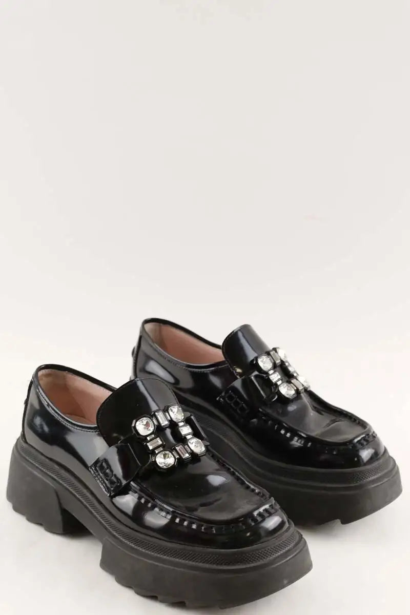 Mocassins Roger Vivier Wallaviv Noir en Cuir verni