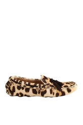 Mocassins Saint Laurent Beige en Cuir, taille 35 - Seconde Main