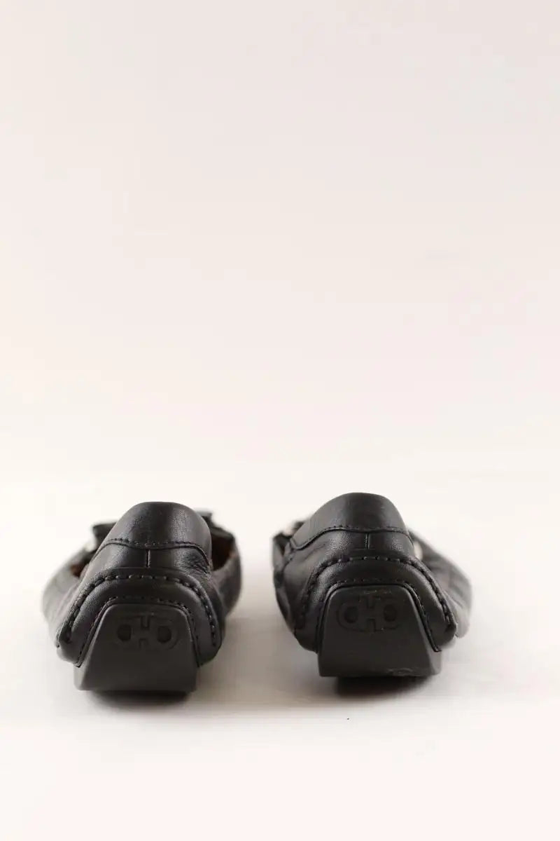 Mocassins Salvatore Ferragamo Noir en Cuir