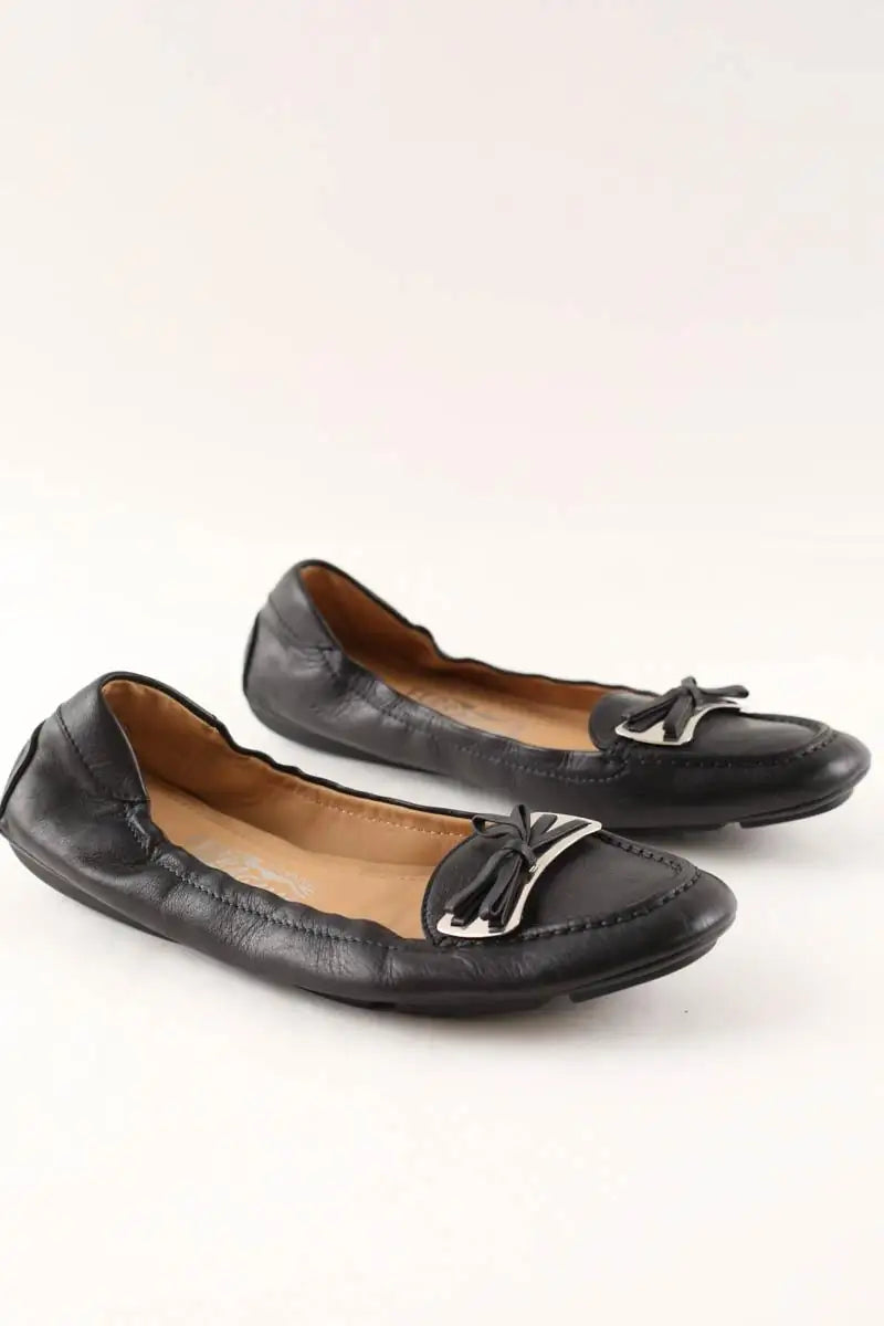 Mocassins Salvatore Ferragamo Noir en Cuir