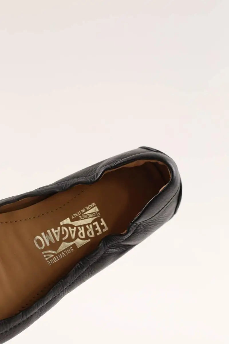 Mocassins Salvatore Ferragamo Noir en Cuir