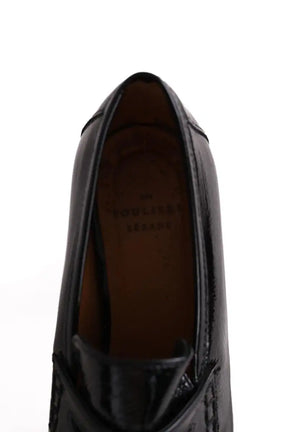 Mocassins Sézane Noir en Cuir verni