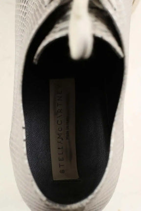 Mocassins Stella McCartney Argent en Cuir