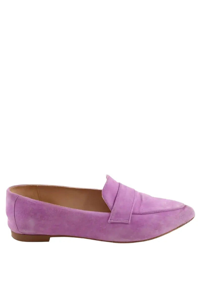 Mocassins Stuart Weitzman Violet en Cuir, taille 37 - Seconde Main