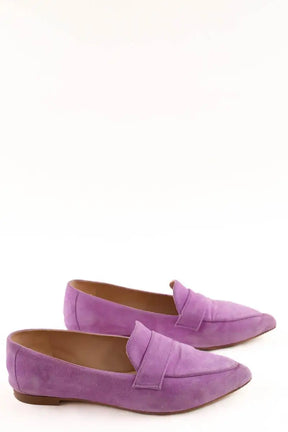 Mocassins Stuart Weitzman Violet en Cuir