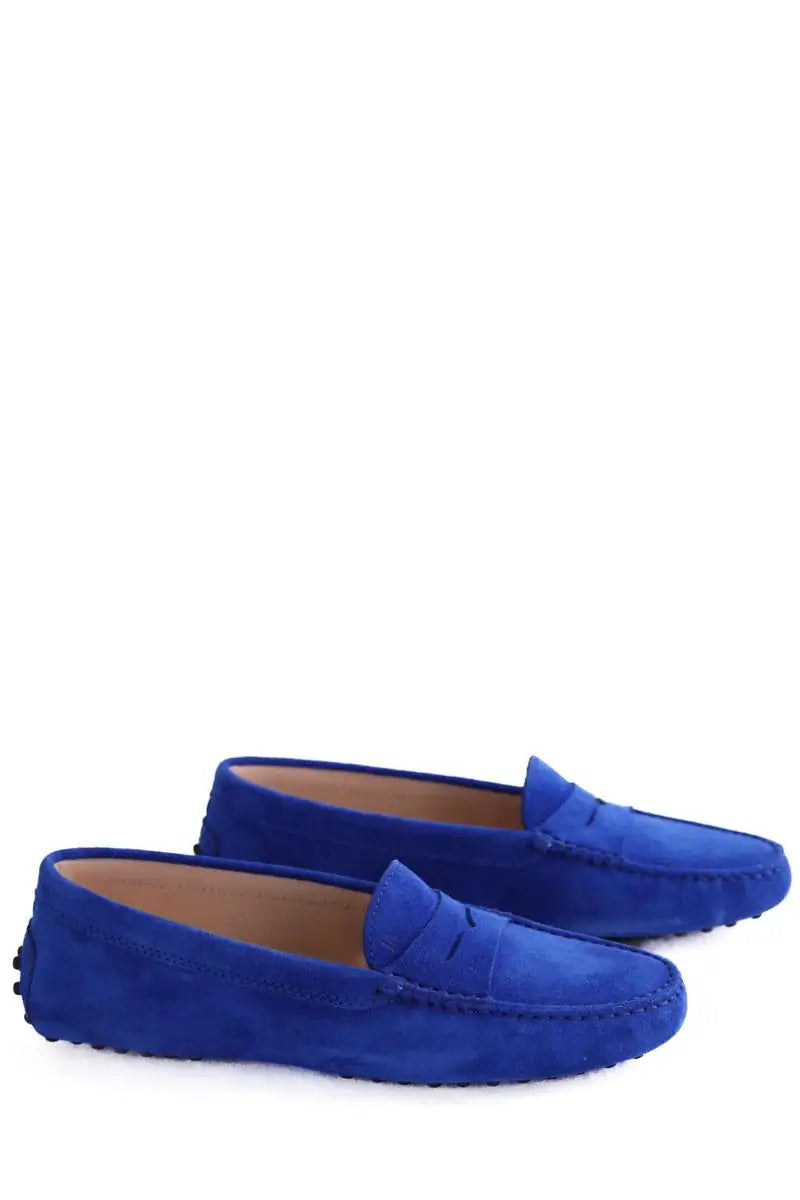 Mocassins Tod's Bleu en Daim